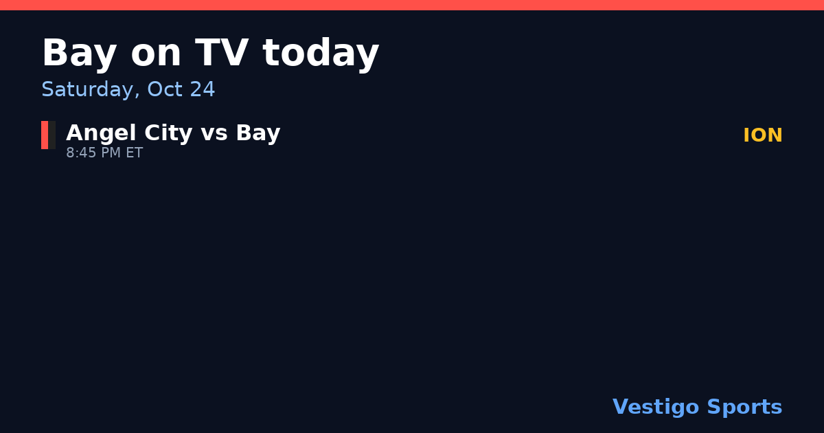 Share card: Bay FC games on TV Saturday, Oct 24