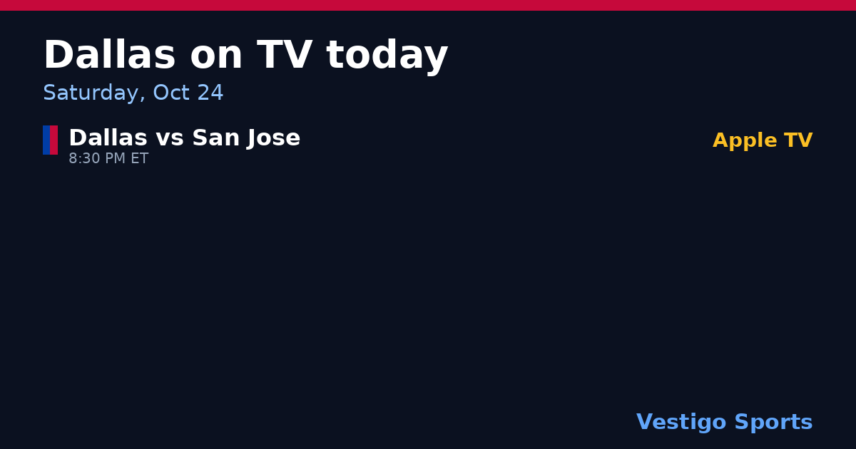 Share card: FC Dallas games on TV Saturday, Oct 24